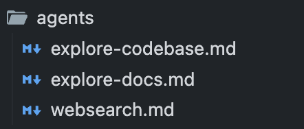 Dossier ~/.claude/agents/ contenant les fichiers .md d'agents personnalisés